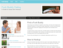 Tablet Screenshot of fuckbuddies.com